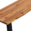 vidaXL Sitzbank Akazienholz Massiv 160 cm 245688 Bild 4