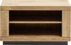 Schuhbank >GRENO< Ablageboden, Eiche teilmassiv - 80x46,5x40cm (BxHxT) Bild 3