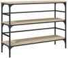 vidaXL Konsolentisch Sonoma-Eiche 100x32x75 cm Holzwerkstoff 839049 Bild 2