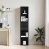 vidaXL Bücherregal Schwarz Eichen-Optik 36 x 30 x 171 cm Holzwerkstoff 862499 Bild 4