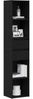 vidaXL Bücherregal Schwarz Eichen-Optik 36 x 30 x 171 cm Holzwerkstoff 862499 Bild 3