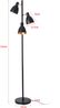 Stehlampe Witney 3-flammig Schwarz / Goldfarben [lux. pro] Bild 3