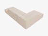 Micadoni Ecksofa Ruby 4-Sitzer Links Strukturierter Stoff Ottawa Beige Bild 4
