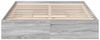 vidaXL Bettgestell mit Schubladen Grau Sonoma 150x200 cm Holzwerkstoff 3280655 Bild 4