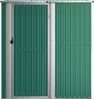 vidaXL Gartenhaus Grün 180,5x97x209,5 cm Verzinkter Stahl 150903 Bild 3