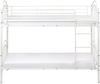 Hochbett Metall CHARTRES 90 x 200 cm Weiß Bild 5
