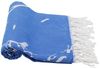 Hamamtuch Strandtuch blau ca. 100x170 cm | Marmor Bild 4