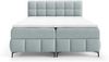 Boxspringbett Schlafzimmerbett SOPHIE 120x200cm Stoff Aragon Sky Bild 3