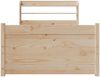 vidaXL Bettgestell mit Kopfteil ohne Matratze 90x190 cm 3306748 Bild 4