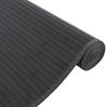 vidaXL Teppich Rechteckig Grau 80x200 cm Bambus 376910 Bild 4