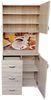 HTI-Living Hochschrank Küchenbuffet 3 Schubladen Blanca Bistro (Stück, 1-St, 1x Schrank Blanca, ohne Dekoration) Küchenschrank Hochschrank Bild 2