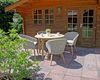 Garten-Sitzgruppe VARNA 5tlg. - Akazie, Braun | Gartenmöbel-Set Gartengarnitur Garten-Essgruppe mit Stühlen und Esstisch Bild 3
