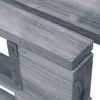 vidaXL Garten-Palettenhocker Holz Grau Bild 4