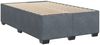 vidaXL Boxspringbett mit Matratze Dunkelgrau 120x190 cm Samt 3290865 Bild 5