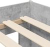 vidaXL Hochbett mit Schreibtisch für Kinder Betongrau Holzwerkstoff 3422670 Bild 5