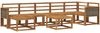 vidaXL Outdoor-Sofagarnitur 8 pcs Natur Massivholz Akazie 3385405 Bild 2