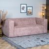 Bronx71 Chenille Sofa Memphis 2,5-Sitzer rosa Bild 4