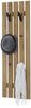 Garderoben-Set >BANTRY< in naturfarben, Eiche massiv geölt - 88x45x30cm (BxHxT) Bild 5