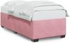 vidaXL Bettgestell Rosa 90x200 cm Samt 3284612 Bild 2
