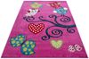 Kinder Teppich Kikki rechteckig - 140x200 cm - Violett Bild 3