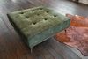 KAWOLA Hocker WIOLO velvet moosgrün 42 x 110 x 110 cm Bild 4