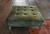 KAWOLA Hocker WIOLO velvet moosgrün 42 x 110 x 110 cm Bild 2