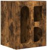vidaXL Nachttisch ELST 2 Stk. Geräucherte Eiche 40 x 35 x 50 cm 891255 Bild 5