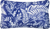 Gartenkissen 2er Set GLIMMER Pflanzenmuster 30 x 50 cm Blau Bild 4