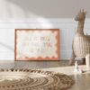 Poster Kinderzimmer · Be Kind, Be Brave, Be You · Bunter Spruch in Regenbogenfarben · Mutmachende Wanddeko · Ohne Rahmen - 60x90cm Bild 5