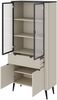 Wohnzimmer-Set Rotevio II (Farbe: Cashmere / Cashmere + Steingrau) Bild 3