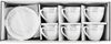 Weissberg Kaffeetassen-Set 12-teilig mit Marmor Optik - 175 ml aus Porzellan Bild 4