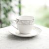 Weissberg Kaffeetassen-Set 12-teilig mit Marmor Optik - 175 ml aus Porzellan Bild 3