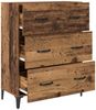 Sideboard, Kommode Altholz 69,5 x 34 x 90 cm Holzwerkstoff j788p Bild 5