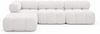 Kaiser Möbel Ecksofa L-form, Wohnlandschaft für Wohnzimmer, Bouclé-Stoff Abriamo, Selia, Ecksofa, Modernes L-Design,Weiche, abgerundete Formen,Trendiger Bouclé-Stoff Bild 2