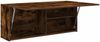 vidaXL Bad-Wandschrank Räuchereiche 100x25x40 cm Holzwerkstoff 860107 Bild 4