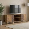 vidaXL TV-Schränk 150 x 31 x 50 cm Altholz Holzwerkstoff 895153 Bild 3
