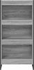 vidaXL Bücherregal Graues Sonoma 60 x 30 x 121 cm Holzwerkstoff 886393 Bild 5