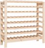 vidaXL Weinregal 109,5x30x107,5 cm Massivholz Kiefer 822536 Bild 2