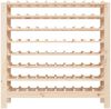 vidaXL Weinregal 109,5x30x107,5 cm Massivholz Kiefer 822536 Bild 5