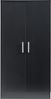 Schuhschrank Notribontaa 108x55x35 cm Schwarz [en. casa] Bild 4