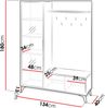 Garderoben-Set Xylix 1D1K (Farbe: Sandbeige) Bild 5