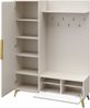 Garderoben-Set Xylix 1D1K (Farbe: Sandbeige) Bild 4
