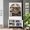 Roomart Küchenregal VENEDIK Küchenschrank 90 cm, Buffet, Schublade in 4 Farben, mit Beleuchtung, offene Nische, Schublade, Einlegeböden in 4 Farben Bild 2