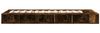 vidaXL Bettgestell Räuchereiche 100x200 cm Holzwerkstoff 3280514 Bild 5
