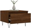 vidaXL Couchtische 2 Stk. Braun Eichen-Optik 50x46x35 cm Holzwerkstoff 830875 Bild 4