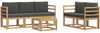 vidaXL Outdoor-Sofagarnitur 6 pcs 3387231 Bild 2