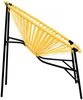 vidaXL Gartenstuhl in Ei-Form Schwarz und Gelb Poly Rattan 4009290 Bild 5
