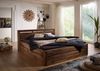 Bett mit Schublade Sheesham 160x200 smoked cherry gebeizt TORONTO #161 Bild 2