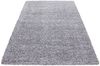Hochflor Teppich Lux rechteckig - 140x200 cm - Hellgrau Bild 3