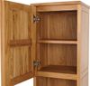 Teak-Hochschrank HWC-M72, Badschrank, 2 Türen 6 Fächer, hochwertiges B-Grade-Teak (Kernholz, 20-30 Jahre) 181x40x35cm Bild 5